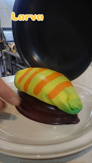 이 영상은 매장메뉴와 관련없이, 컨텐츠 제작을 위해서 만들어진 컬러오므라이스입니다.
 
 #larva #홍대카레츠 #계란 #omurice #eggs